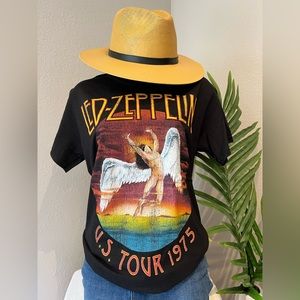 Led Zeppelin 1975 tour T-shirt